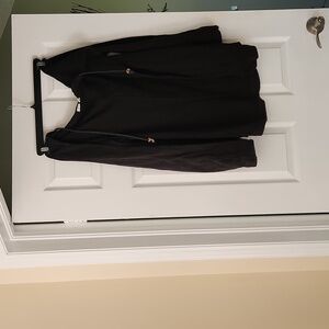 Ten Tree Black Hoodie Cardigan Size Large